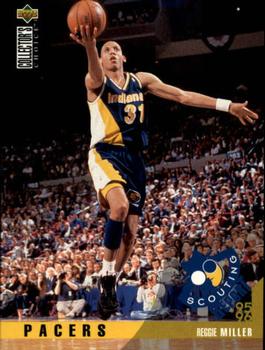 1995-96 Collector's Choice French II #121 Reggie Miller Front