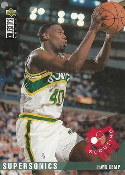 1995-96 Collector's Choice French II #135 Shawn Kemp Front
