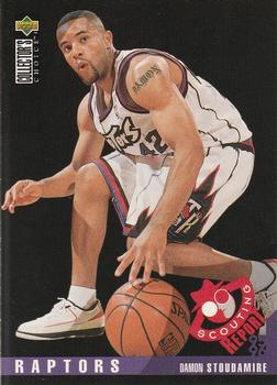 1995-96 Collector's Choice French II #136 Damon Stoudamire Front