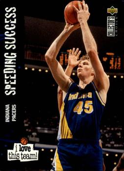 1995-96 Collector's Choice French II #166 Rik Smits Front