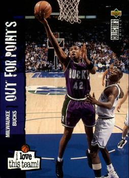 1995-96 Collector's Choice French II #170 Vin Baker Front