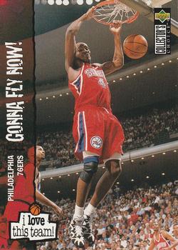 1995-96 Collector's Choice French II #175 Sharone Wright Front