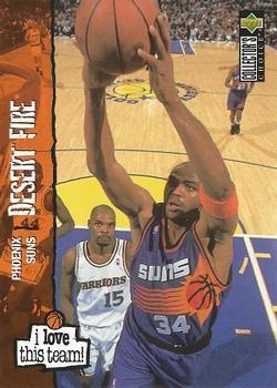 1995-96 Collector's Choice French II #176 Charles Barkley Front