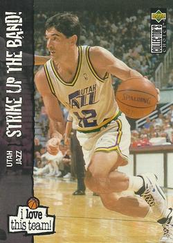 1995-96 Collector's Choice French II #182 John Stockton Front