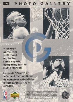 1995-96 Collector's Choice French II #189 Anfernee Hardaway Back