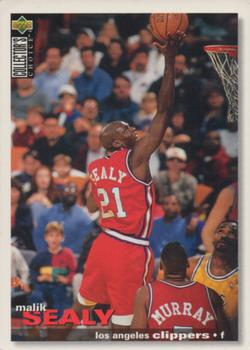 1995-96 Collector's Choice German I #67 Malik Sealy Front