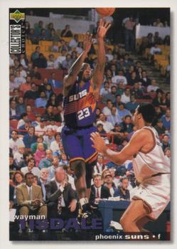 1995-96 Collector's Choice German I #124 Wayman Tisdale Front