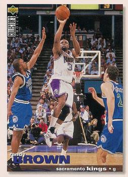 1995-96 Collector's Choice German I #137 Randy Brown Front