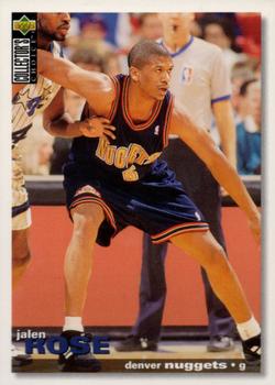 1995-96 Collector's Choice German II #29 Jalen Rose Front