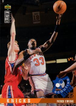 1995-96 Collector's Choice German II #128 Patrick Ewing Front