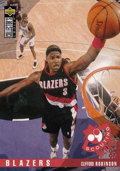 1995-96 Collector's Choice German II #132 Clifford Robinson Front