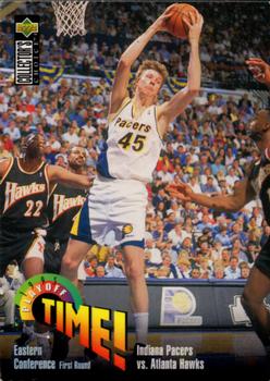1995-96 Collector's Choice German II #141 Rik Smits Front