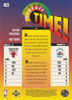 1995-96 Collector's Choice German II #143 Michael Jordan Back