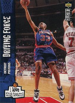 1995-96 Collector's Choice German II #163 Grant Hill Front