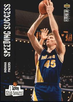 1995-96 Collector's Choice German II #166 Rik Smits Front