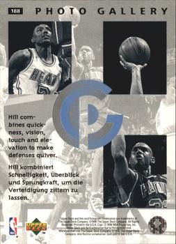 1995-96 Collector's Choice German II #188 Grant Hill Back