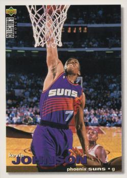 1995-96 Collector's Choice Italian I #123 Kevin Johnson Front