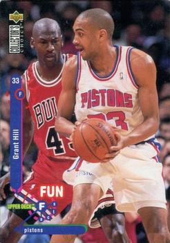 1995-96 Collector's Choice Italian I #173 Grant Hill Front