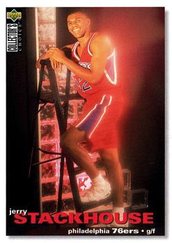 1995-96 Collector's Choice Italian II #72 Jerry Stackhouse Front