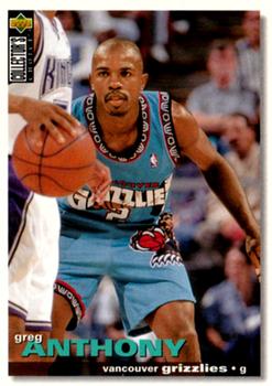 1995-96 Collector's Choice Italian II #106 Greg Anthony Front