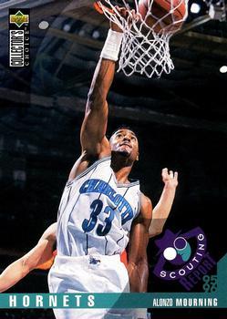 1995-96 Collector's Choice Italian II #113 Alonzo Mourning Front