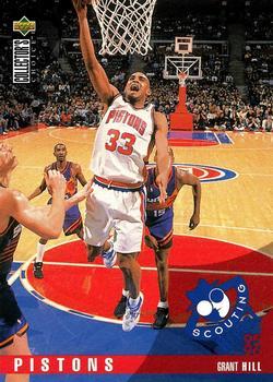1995-96 Collector's Choice Italian II #118 Grant Hill Front