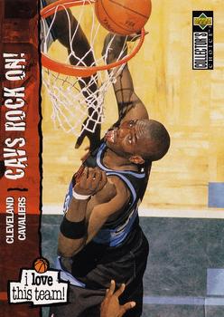 1995-96 Collector's Choice Italian II #160 Tyrone Hill Front