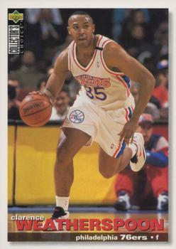 1995-96 Collector's Choice Japanese #117 Clarence Weatherspoon Front