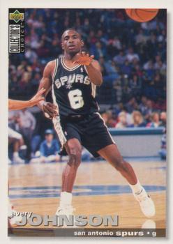 1995-96 Collector's Choice Japanese #140 Avery Johnson Front