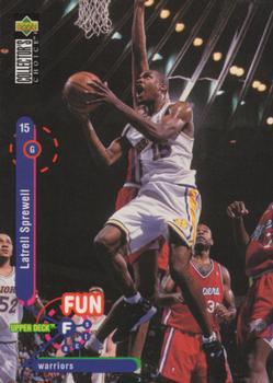 1995-96 Collector's Choice Japanese #174 Latrell Sprewell Front