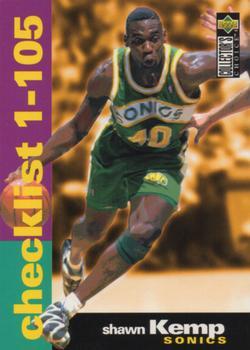 1995-96 Collector's Choice Japanese #209 Shawn Kemp Front