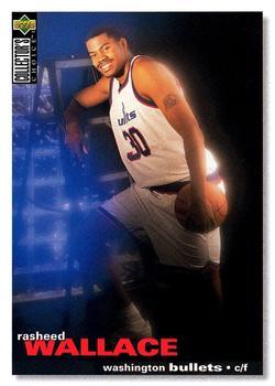 1995-96 Collector's Choice Japanese #319 Rasheed Wallace Front