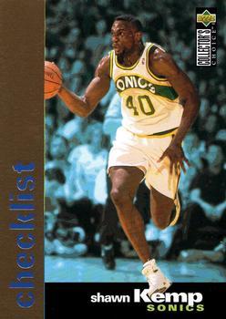 1995-96 Collector's Choice Japanese #409 Shawn Kemp Front