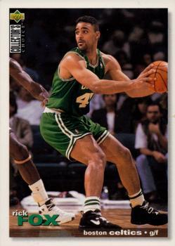 1995-96 Collector's Choice Portuguese II #6 Rick Fox Front