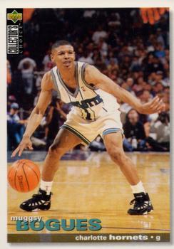 1995-96 Collector's Choice Portuguese II #11 Muggsy Bogues Front