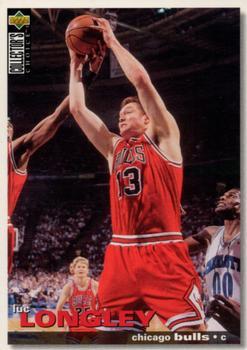 1995-96 Collector's Choice Portuguese II #17 Luc Longley Front