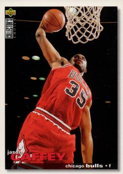 1995-96 Collector's Choice Portuguese II #18 Jason Caffey Front