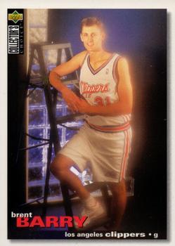 1995-96 Collector's Choice Portuguese II #48 Brent Barry Front
