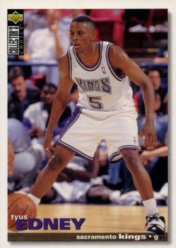 1995-96 Collector's Choice Portuguese II #89 Tyus Edney Front