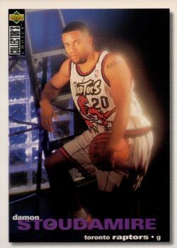 1995-96 Collector's Choice Portuguese II #98 Damon Stoudamire Front