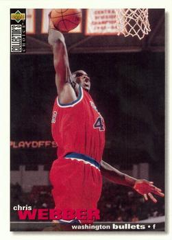 1995-96 Collector's Choice Portuguese II #110 Chris Webber Front