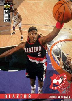 1995-96 Collector's Choice Portuguese II #132 Clifford Robinson Front