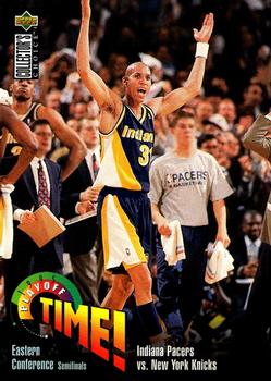 1995-96 Collector's Choice Portuguese II #149 Reggie Miller Front