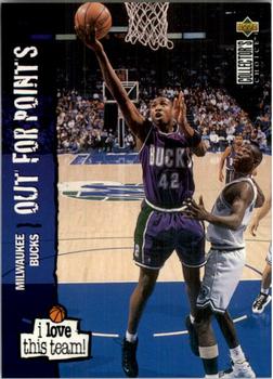 1995-96 Collector's Choice Portuguese II #170 Vin Baker Front