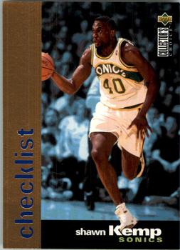 1995-96 Collector's Choice Portuguese II #199 Shawn Kemp Front