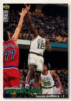 1995-96 Collector's Choice Spanish I #10 Dominique Wilkins Front