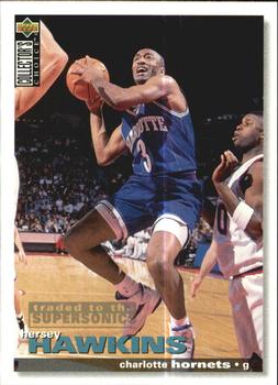 1995-96 Collector's Choice Spanish I #18 Hersey Hawkins Front