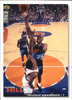 1995-96 Collector's Choice Spanish I #25 Tyrone Hill Front