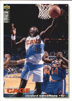 1995-96 Collector's Choice Spanish I #27 Michael Cage Front