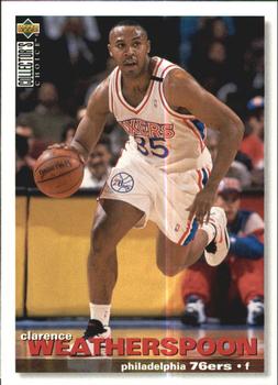 1995-96 Collector's Choice Spanish I #117 Clarence Weatherspoon Front